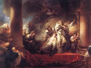 Jean Honore Fragonard Coresus Sacrificing himselt to Save Callirhoe Sweden oil painting artist